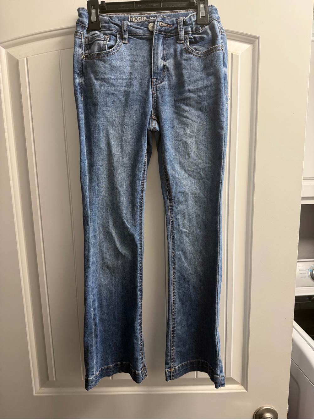 Hippie Girl Light Blue Bootcut Jeans